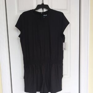 FLX Women's Black Romper
